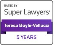 rate by Super Lawyers - Teresa Boyle-Vellucci 5 years